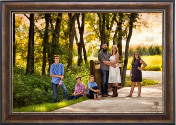 A scenic studio portrait created by Isabelle Guillen in Plano, T A scenic studio portrait created by Isabelle Guillen in Plano, T