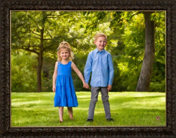 A scenic studio portrait created by Isabelle Guillen in Plano, T A scenic studio portrait created by Isabelle Guillen in Plano, T