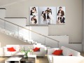 07 wall portrait in home studio in plano texas by isabelle guillen photographer picture07