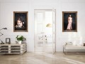 08 wall portrait in home studio in plano texas by isabelle guillen photographer picture08